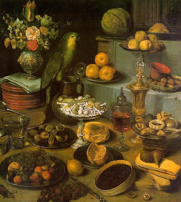 Large Food Display, Georg Flegel